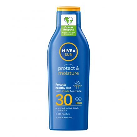 NIVEA SUN Protect & Moisture Hidratáló Naptej FF30+