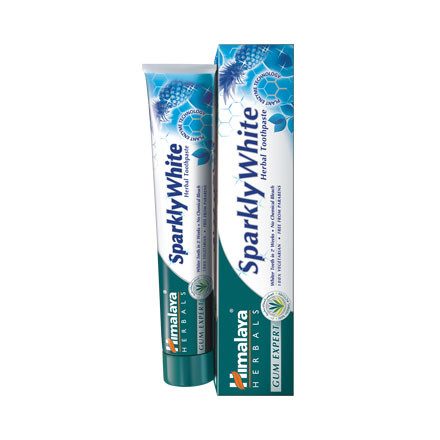 Himalaya Herbals Sparkly White  fogfehérítő gyógynövényes fogkrém