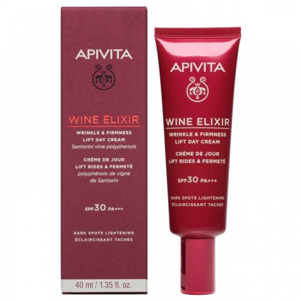 Apivita Wine Elixir ránctalanító arckrém SPF30