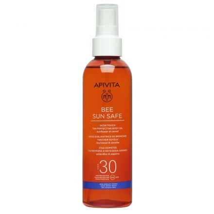 APIVITA BEE SUN SAFE Barnulást Segító Olaj Spray SPF30