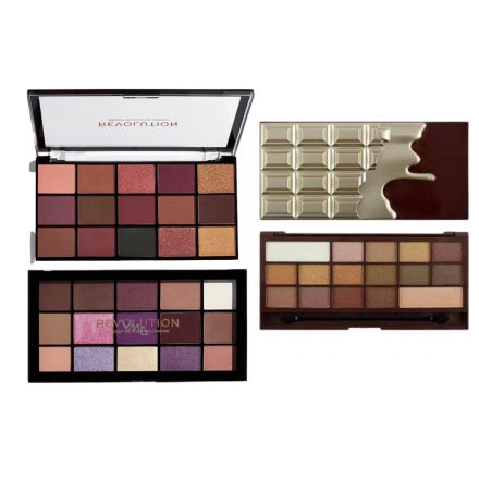 Revolution Re-Loaded szemhéjpaletta Visionary/Newtrals vagy Chocolate Palettes