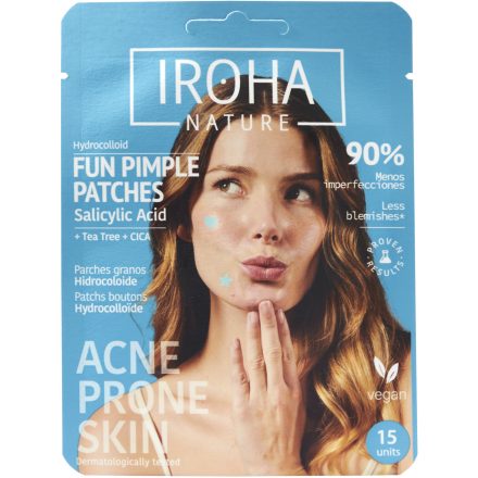 Iroha Nature Fun Pimple Patches pattanáskezelő tapasz